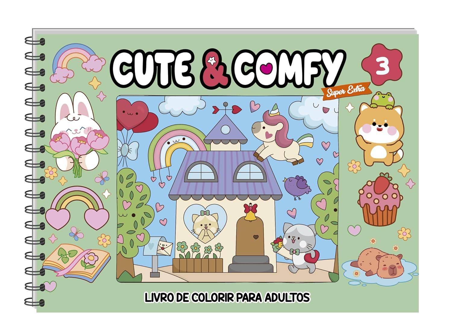 Cute & Comfy Edição Especial 03 - Capa Dura Holográfica