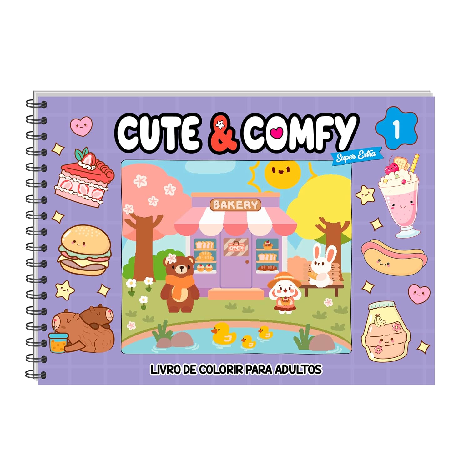 Cute & Comfy Edição Especial 01 - Capa Dura Holográfica