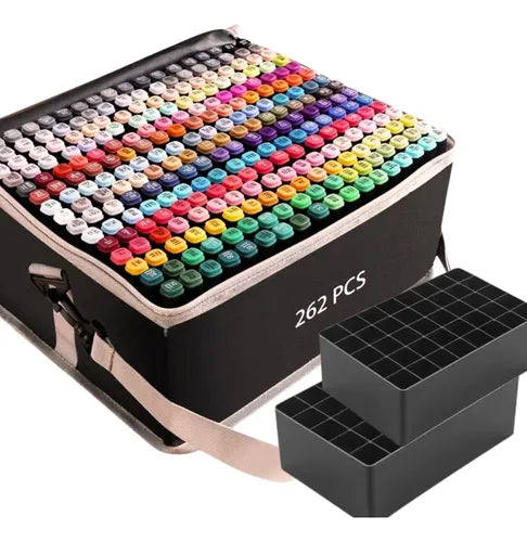 Kit 262 Canetas Touch + 2 Livros Bobbie Goods